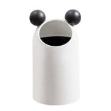 Trash Can Inclined Opening Large Capacity Modern Look Thickened Garbage Bin for Kitchen Bathroom V1294-YM0626-3117220287511