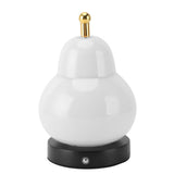 Pear Gourd Table Lamp Touch Control Stepless Dimmable 3 Light Modes Cordless Rechargeable Desk Lamp V1294-YM0901-3119240084911
