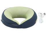 Back Neck Pillow Massager Hot Compress Cordless Massager Pillow Blue Green Electric Massage Pillow V1294-YM0703-3117230101811