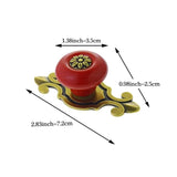 12 Pack Vintage Ceramic Knobs and Pulls for Kitchen Cabinets Cupboard Dresser Drawers Wardrobe V1192-AZ-W-11765