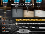 Drill Bit Set, 318 Pieces Drill and Driver Bit Set, Screwdriver Bit Set Suitable for Wood Metal V952-CJZHQZTZ300PEZ4SBV0