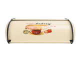 Bread Box Exquisite Elegant Drum Type Metal Bread Storage Bin for Bread Cake Doughnut Biscuit Food V1294-YM0901-3118240122411
