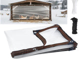 Tear Proof Poultry Coops Cover Waterproof Thermal Insulation Winter Protections For Ducks Rabbits V1192-AZ-W-23318
