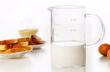 Large 1000ml Clear Borosilicate Glass Measuring Cup with Direct Fire Heat Resistance V178-59229