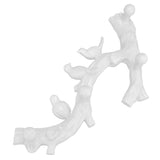 Resin Bird Hooks Wall Mounted Coat Key Hanger Creative 3D Home Decoration AccessoriesS V1294-YM0523-3117210199611