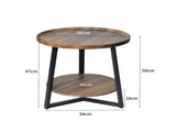 Levede Side Table Coffee Bedside Tables CH1081-OA