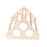 Pet Chicken Wood Stand Hand Made Small Chicken Roost Rack for Poultry House Home Farm V1294-YM0714-3111210376711