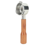 Bottomless Portafilter 54mm 3 Ears Solid Wood Handle Stainless Steel Coffee Bottomless Filter for V1294-YM0703-3113230088811