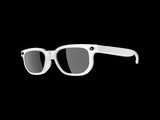 Dth03 AI Smart Sunglasses, UV400 Protection Bluetooth Call Audio Glasseswhite V1300-DTH03-WHITE