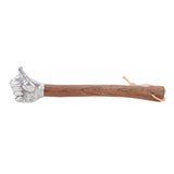 Hand Hammer Wooden Handle Stainless Steel Head Multifunctional Hammer for Construction Gardening V1294-YM0901-3114250063912