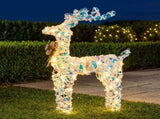Christabelle 76cm Animated Standing Reindeer Christmas Light Up Display LED Outdoor Indoor Xmas 112_SHE203