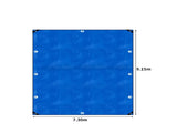 Manan Heavy Duty Tarp Tarpaulin 200GSM 7.3x9.15m CAR1051-24X30-BL