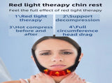 Breathable V-Line Chin Strap with 15 high-intensity Red-Light LEDs for Facial Firming & Skin V888-ELOSUNG45244