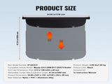 Retractable Cargo Cover for Mazda, Upgraded Waterproof Trunk Cover Security Shield Shade for Mazda V952-YCKSSSHCGYCK3IQI4V0