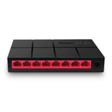 Mercusys MS108G 8-Port Gigabit Desktop Switch, 8x Gigabit Ports, Compact Design, Plug N Play, Green V1202-V2-NWMS-MS108G