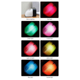 Digital Clock with Book Shaped Colorful Light,USB Charging Clock with LED Display,Night Light,Home & V1192-AZ-W-12069
