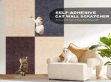 78.7"X15.8" Self-Adhesive Cat Scratching Mat - Durable Couch from Cat Claws, DIY Furniture V1107-135-91355-BRN1