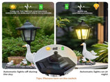 Creative Cute Duck Resin Flower Pot Solar Outdoor Light, Courtyard and Garden Decorative V1265-AU-LD-055