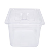 Slow Cooker Container with Lid Plastic 12L Slow Cooking Food Storage Container for Most Slow Cookers V1294-YM0901-3118240202011