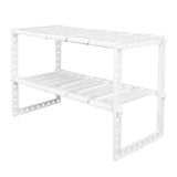 2Tier Sink Rack Cabinet Organizer Storage Telescopic Shelf Kitchen Bathroom Holder V1294-YM0718-3118200242911
