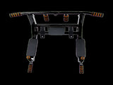 Heavy Duty Wall Mounted Power Station Pull Up Dip Knee Raise Bar V63-833631