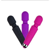 Personal Massager Wand Massager Powerful with 20 Vibrating Patterns 8 Speeds Body Massager Cordless V1192-AZ-W-18040
