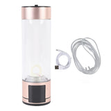 Hydrogen Water Bottle 400ml 2 Modes Type C 5V Sealed Portable Hydrogen Water Ionizer Machine for V1294-YM0901-3118240272912