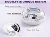 9 PCS Disco Balls, 20 OZ Discos with Straws and Lid, Reusable Flash Ball Tumbler Cocktail V1369-AZ3-W-08337