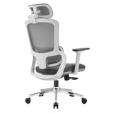 Elena High Back Fabric Seat Ergonomic Office Chair In Grey V369-A8616-R-GREY