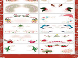 Christmas makeup face waterproof and sweat-proof face temporary makeup party V1106-HEJM-001