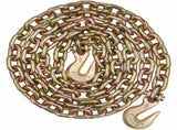 G80 Transport Binder Chain, 10 mm x 316 cm Tow Chain with Clevis Grab Hooks, 3.22T Safe Working V952-ZGTLSGMGDX1JAQ0QWV0