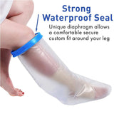 Waterproof Leg Cast Cover for Shower,Reusable Cast Cover for Foot , Watertight Foot Protector for V1369-AZ3-W-18927