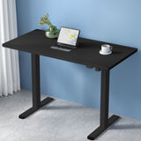 Artiss Standing Desk Motorised Black 120CM HASD-114G-BKDF-BKDB-120