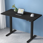 Artiss Standing Desk Motorised Black 140CM HASD-114G-BKDF-BKDB-140