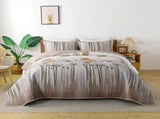 Kaleidoscope Quilted bedspread and pillowcovers set Vibrant and Fun - Queen size V745-MAC080507Q13U
