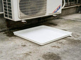 Air Conditioner Drain Pan Plastic with Side Drain for Leakproof Water Collection V1369-AZ3-W-09145