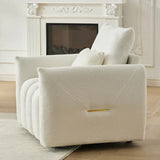 35 "Teddy fabric sofa, modern lounge chair, upholstered with a pillow V1316-W2564P376428