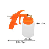 Air Sprayer for Painting Cars Multi-Color Plastic Adjustable Control Lightweight 2Pcs V1192-AZ-W-31342