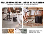 Cyclone Dust Separator, 4" Retrofit Cyclone Separator for Dust Collectors, ABS Dust Deputy With 2" V952-BDTXFCCQTJZXTEJX5V0