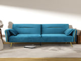 Levede 3-Seater Sofa Bed Convertible SOFABED1004-GN
