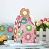 60PCS Creative Converting Donut Party Favor Boxes Party Supplies, Multicolor -Candy Goodies V1366-AZ2-W-03204