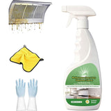 Multipurpose Heavy Duty Degreaser Spray, Kitchen Grease Cleaner Foam, All Purpose Oil Remover for V1369-AZ3-W-08067