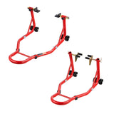 VEVOR Motorcycle Front & Rear Stand Lift 850lb Spoolift Paddock Swingarm Arm Red V952-YBSJZJHSTZ85ASDKKV0