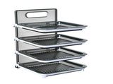 Wall Mounted Food Sorting Tray 4 Layers Storage Tray Collapsible Side Dish Stacking Storage for V1294-YM0626-3118220317513