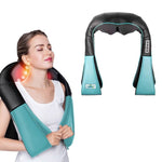 SOGA 3X Electric Kneading Back Neck Shoulder Massage Arm Body Massager Black/Blue/White MASSAGER580ABLK-BLU-WHT