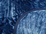 375gsm 1 Ply Solid Faux Mink Blanket Queen 200x240 cm Charcoal V442-BZO-BLANKET-375SOLID-CHARCOAL-QS