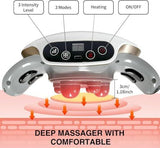 Abdominal Massager with 3 Vibration Massage ModesIntelligent Auxiliary HeatingMassagers for Back V1107-110-62249