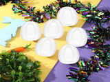 Tutuviw 20Pcs Small Translucent Fillable Easter Egg,Plastic Clear Easter Eggs, 3.5 Inch Empty Eggs V1189-WXFWAL-20260319-00358