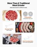 VEVOR Commercial Electric Meat Grinder 5.5 Lbs/Min Sausage Stuffer Maker Kitchen V952-SYTMDDJRJSYSHS6TA001V3