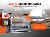 Automatic Stripping Machine, 0.06''-1.57'' Electric Motorized Cable Stripper, 750 W, 98 ft/min V952-B750W101538MMFDI9V3
